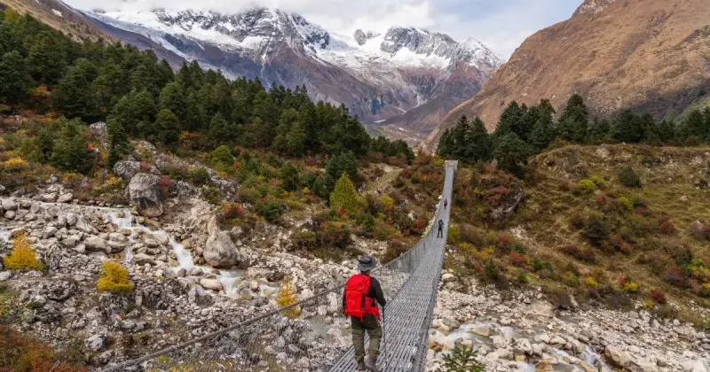 Manaslu Circuit Trek in April
